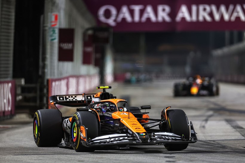 Lando Norris F1 GP Σιγκαπούρης