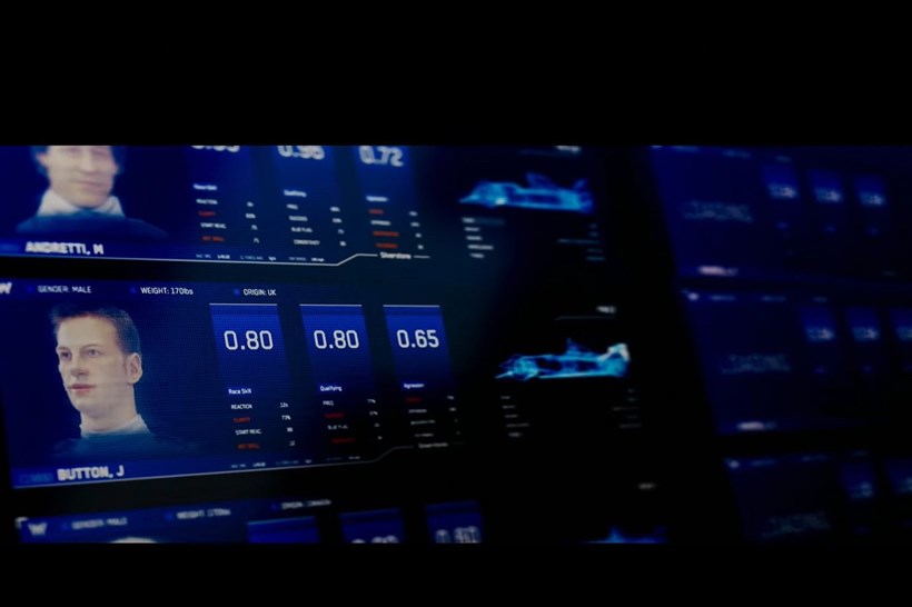 Williams F1 Lap of Legends αγώνας με εικονικούς οδηγούς