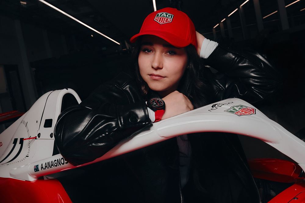 F1 Academy Aiva Anagnostiadis TAG Heuer