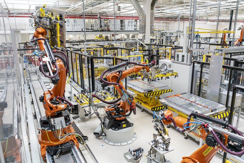 Skoda battery production