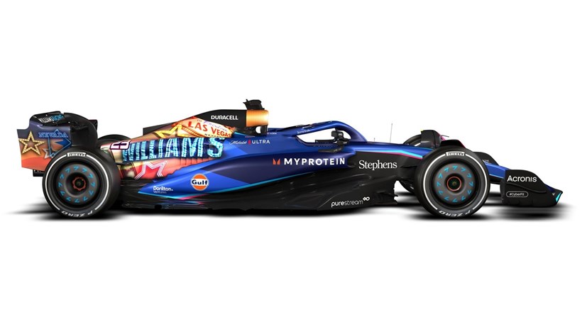 F1 Las Vegas GP Williams Livery