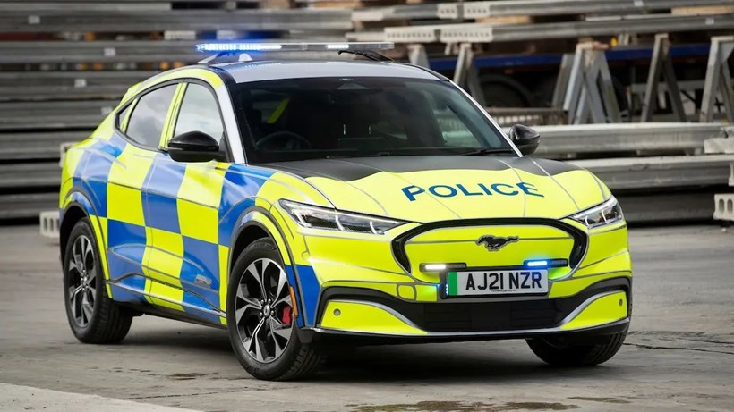 MustangMach-E Police Car