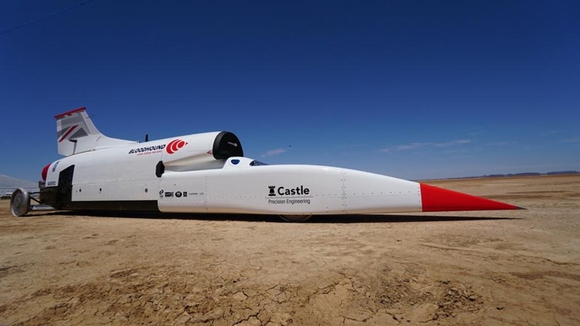 Bloodhound LSR ρεκόρ ταχύτητας στη στεριά