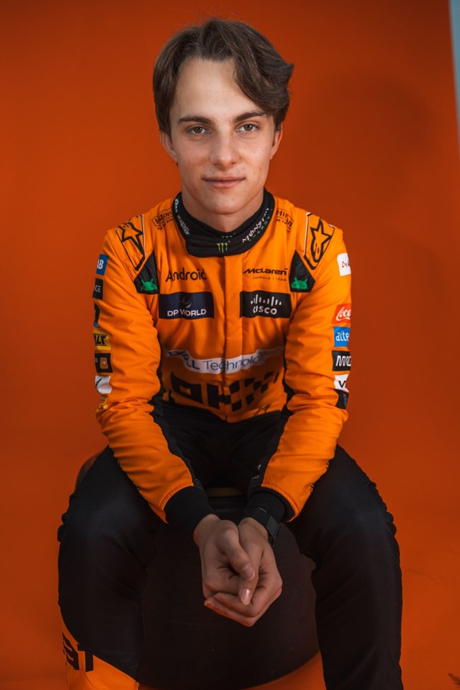 F1 Mclaren MCL38 Oscar Piastri