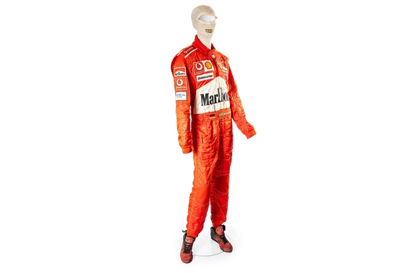 Michael Schumacher αγωνιστική φόρμα δημοπρασία