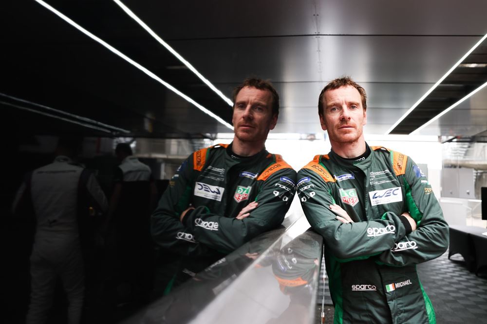 Michael Fassbender Porsche 911 RSR Le Mans