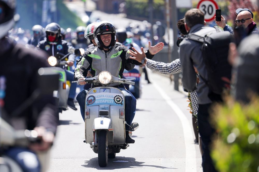 Vespa εορτασμός 80 ετών παραγωγής