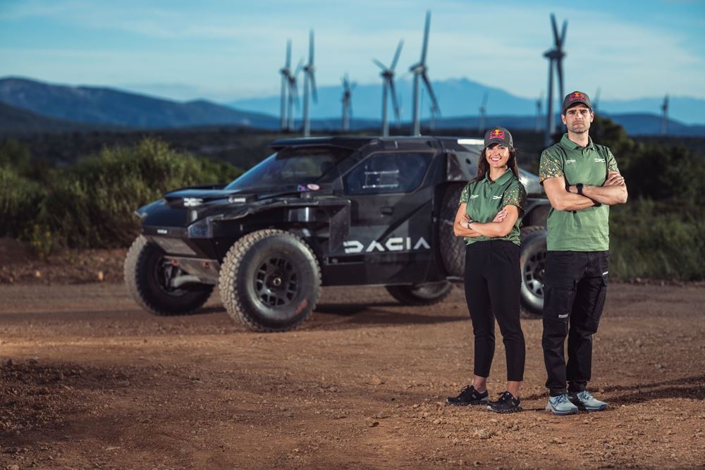 Dacia Sandrider Ράλι Ντακάρ δοκιμές