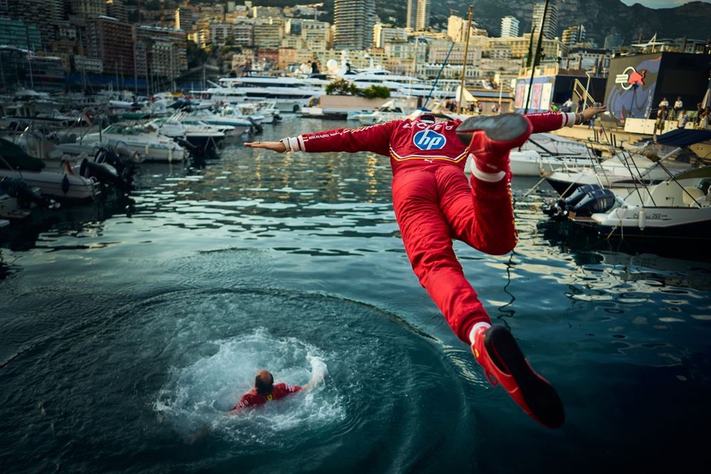 F1 Grand Prix Μονακό Charles Leclerc βουτιά