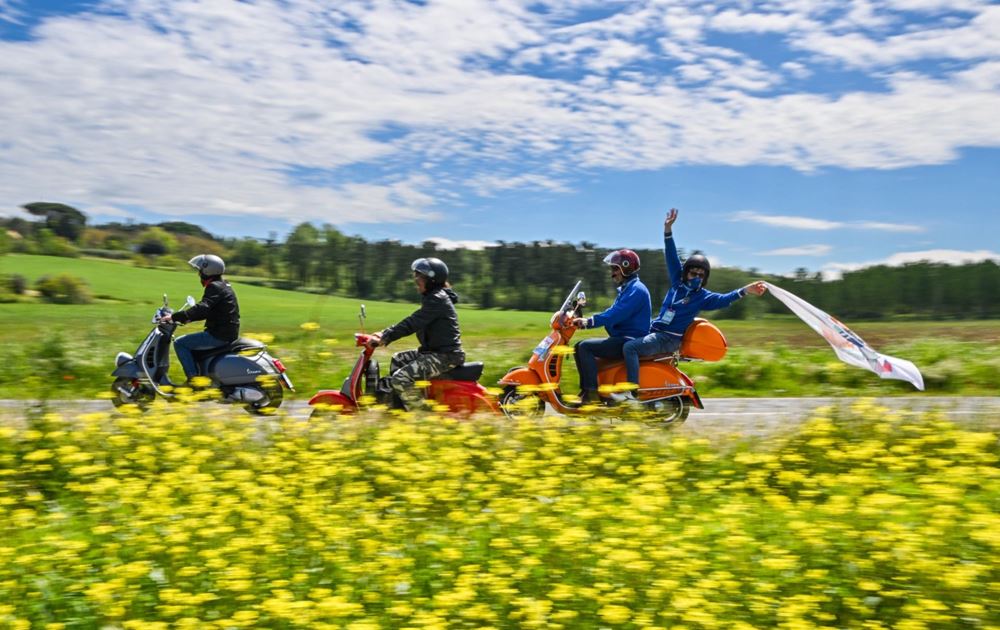 Vespa εορτασμός 80 ετών παραγωγής