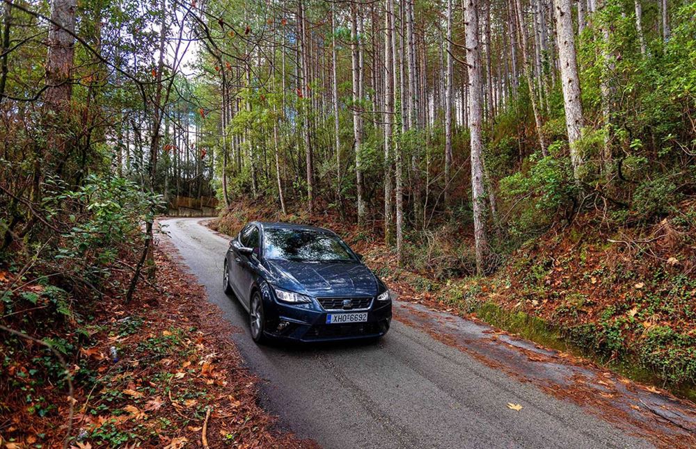 SEAT Ibiza ταξιδιωτικό Δυτικά Τζουμέρκα