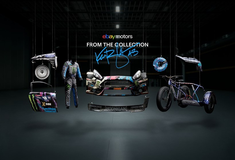 Ken Block αναμνηστικά σε δημοπρασία στο eBay