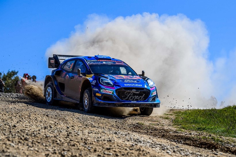 WRC Ράλι Χιλής M-Sport Ford tanak