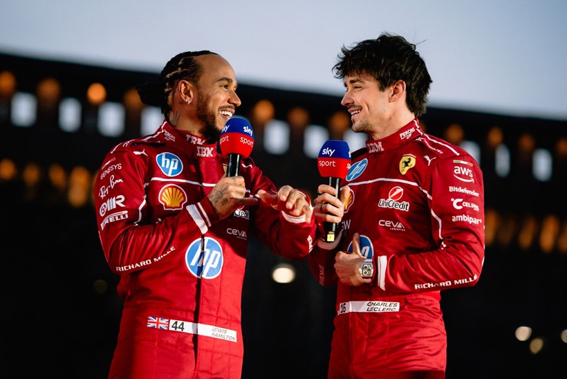Ferrari Μιλάνο Charles Leclerc Lewis Hamilton