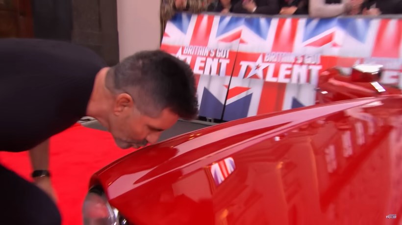 Triumph TR6 Simon Cowell Britain's Got Talent