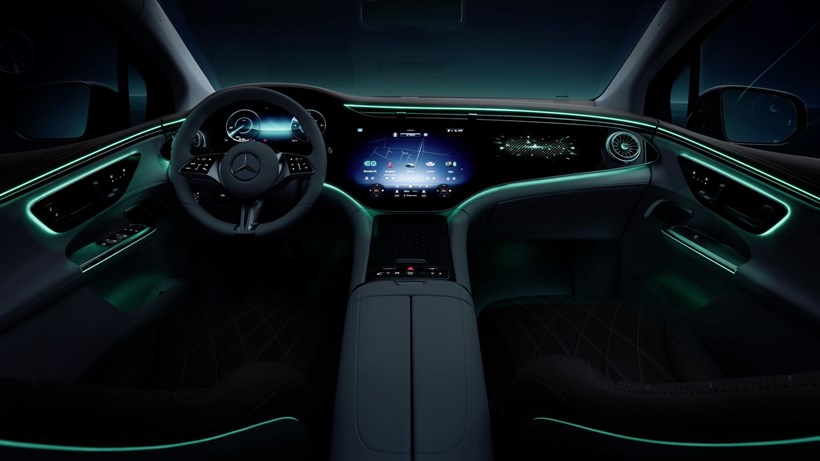 Mercedes EQE SUV Interior