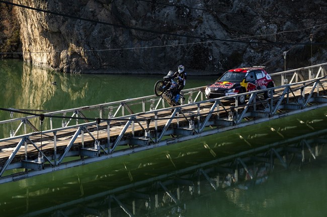 Red Bull Φαραγγι Τουρκία Skoda Fabia Rally BMW F900 GS