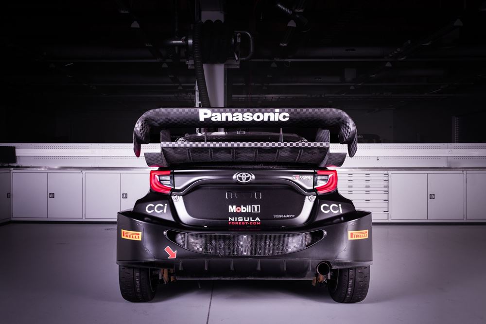Toyota GR Yaris wrc νέα χρώματα για το 2024