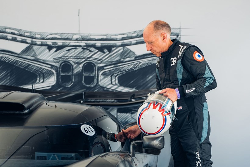 Andy Wallace και Bugatti Bolide