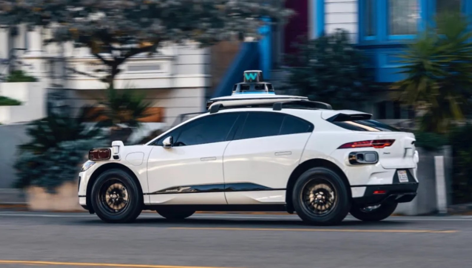 Jaguar i-Pace robotaxi waymo
