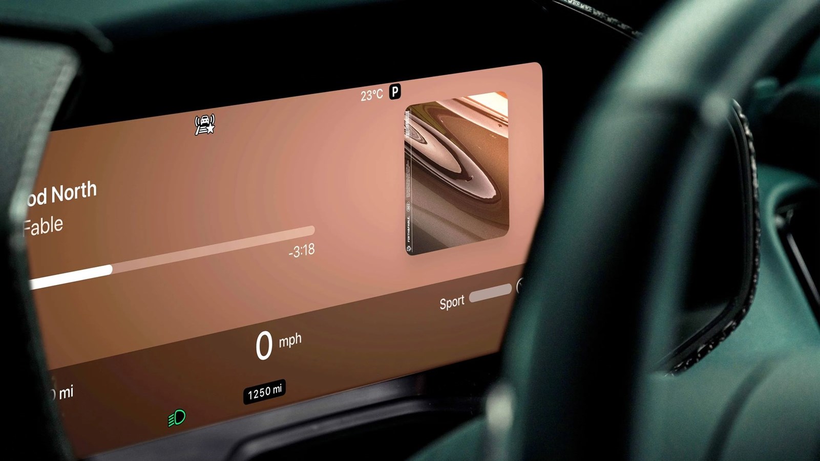 Aston Martin Apple CarPlay Ultra