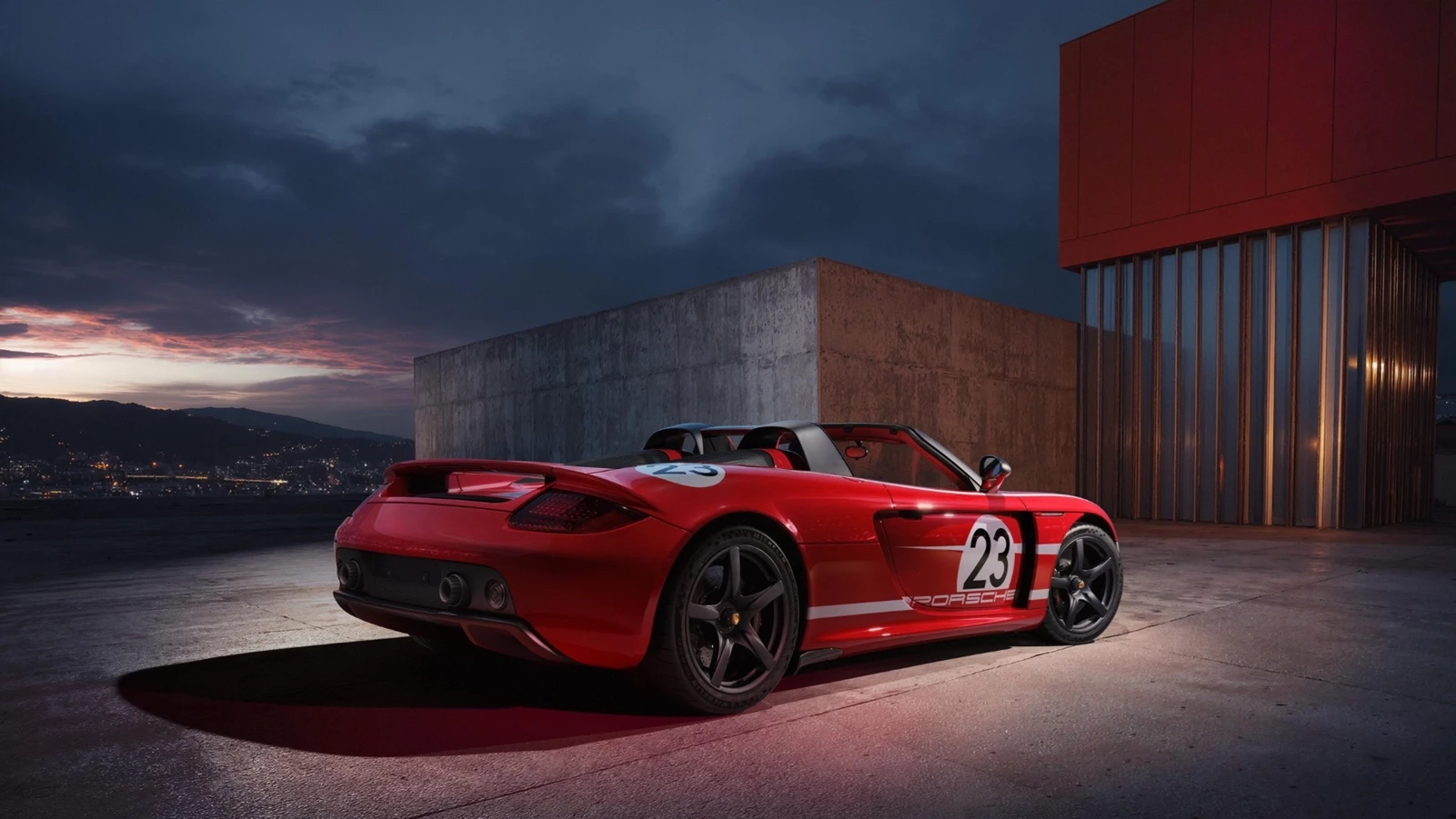 Porsche Carrera GT Le Mans tribute