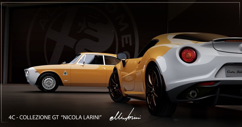 Alfa Romeo 4C Collection Nikola Larini