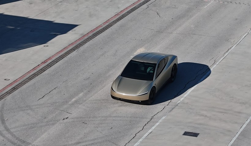 Tesla Cybercab Giga Texas