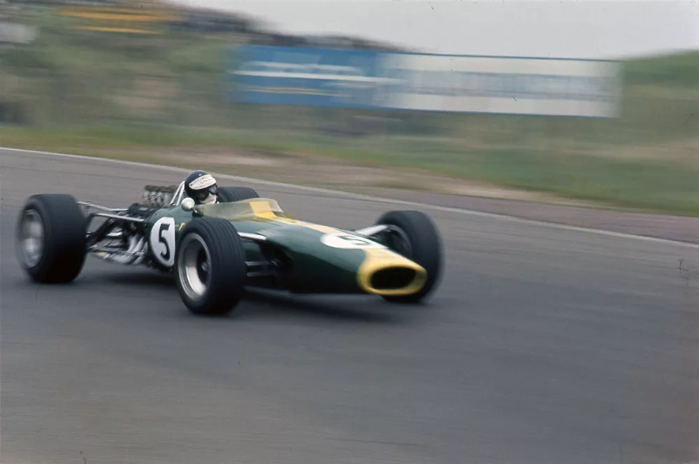 Jimmy ClarK 1967 πρώτη νίκη F1 Holland Ford DFV V8 κινητήρας