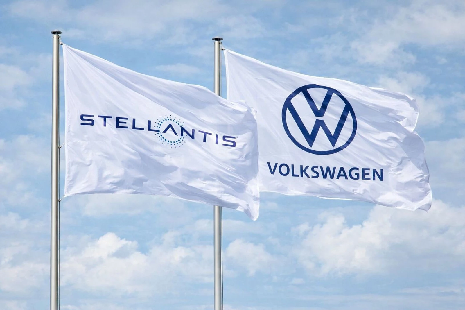 Stellantis Volkswagen σημαίες φωτογραφία AI