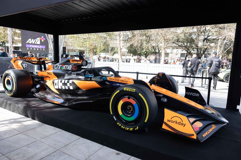 F1 McLaren Σύνταγμα OPAP Arena
