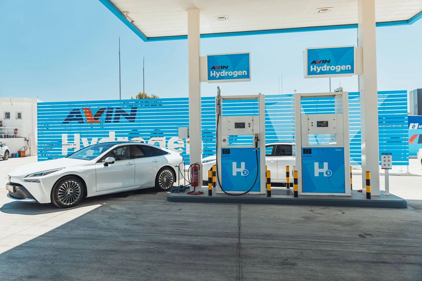 Avin πρατήριο υδρογόνου Toyota Mirai
