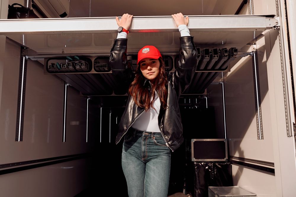 F1 Academy Aiva Anagnostiadis TAG Heuer