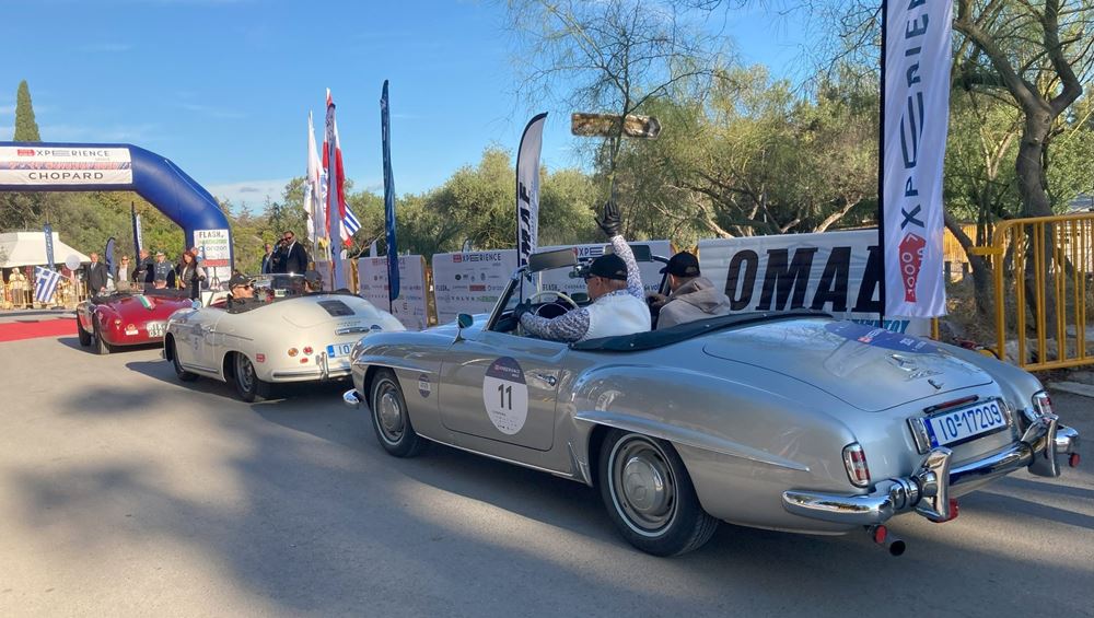 1000 miglia experience greece εκκίνηση ακρόπολη