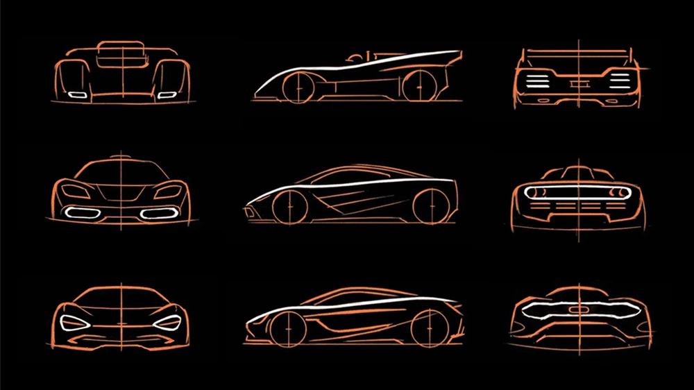 McLaren sketch
