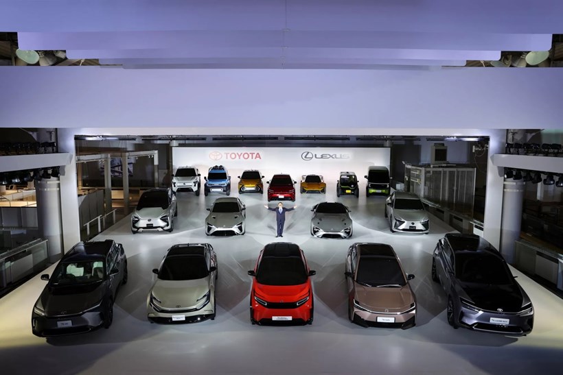 Toyota EV lineup