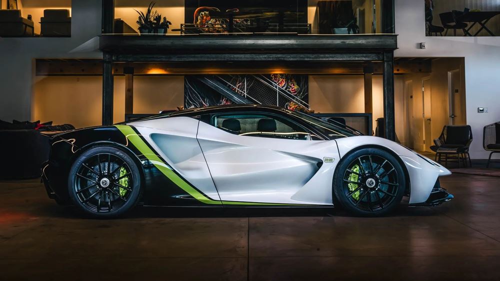 Lotus Evija Jenson Button