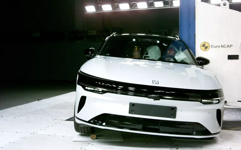 Zeekr 7GT Euro NCAP crash test