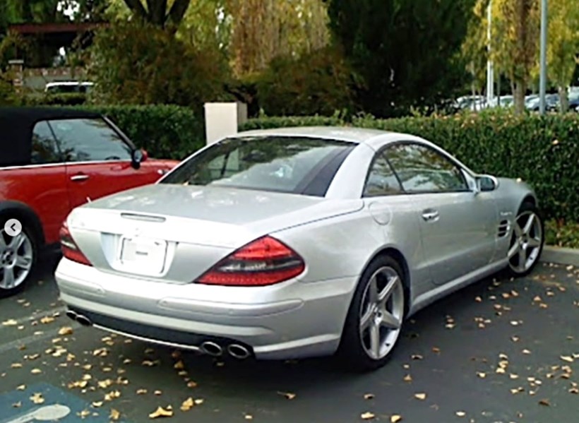 Steve Jobs Mercedes SL55 AMG