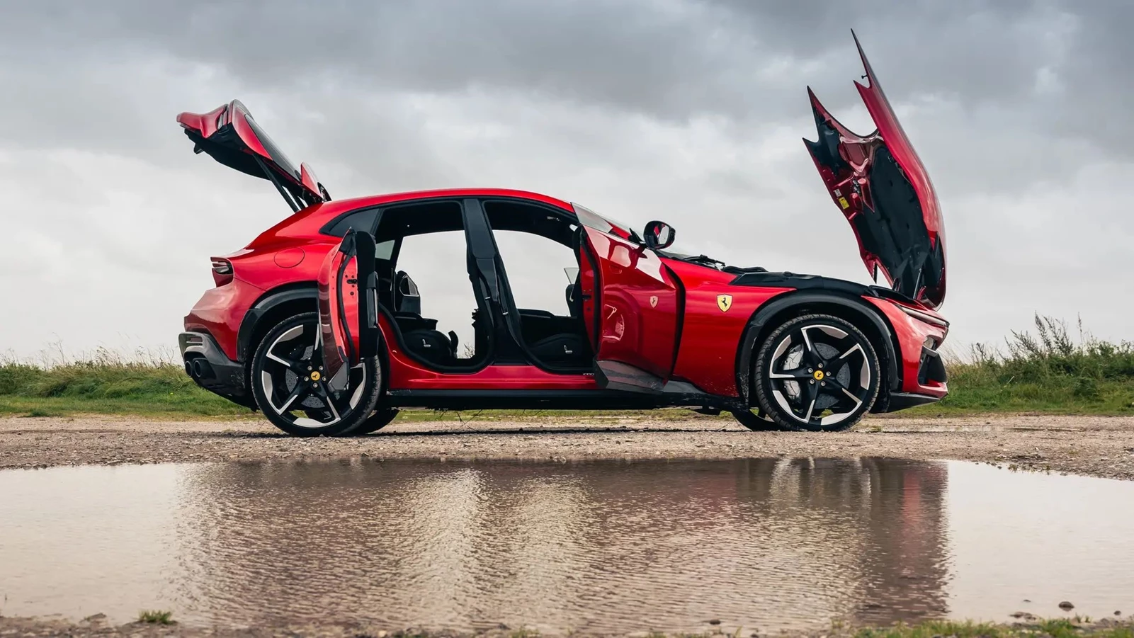 Ferrari Purosangue TopGear Test