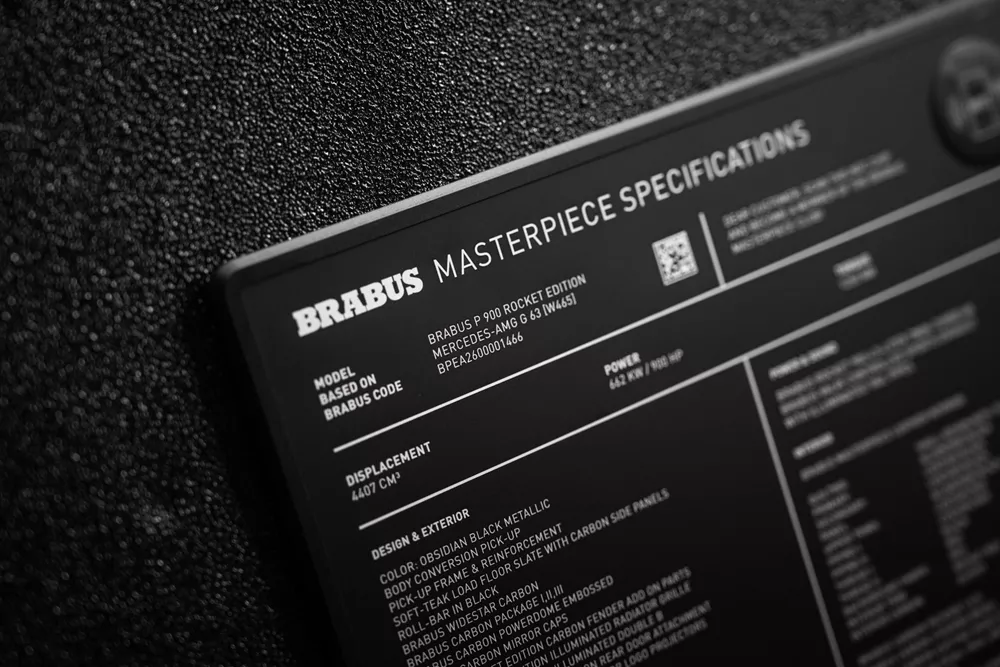 Brabus P 900 Rocket Edition
