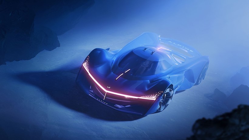 Alpine Alpenglow Hydrogen Racing Car