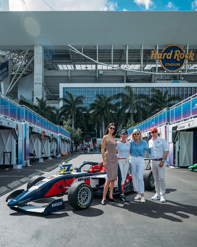 Lewis Hamilton Kendall Jenner Tommy Hilfiger