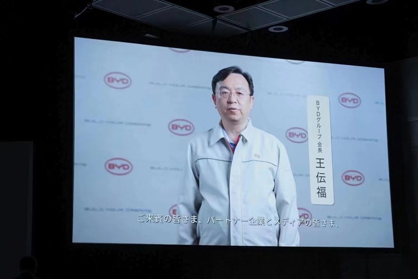 Wang Chuanfu, o επικεφαλής της BYD