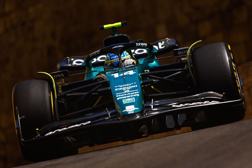 F1 GP Azerbaijan Δοκιμές Παρασκευής Aston Martin