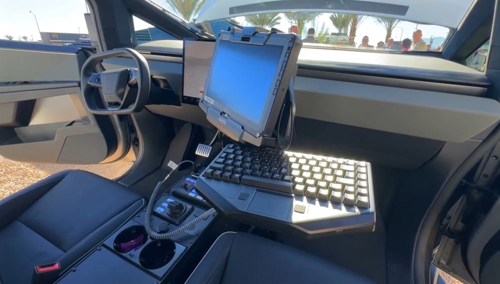 Tesla Cybertruck περιπολικό Las Vegas