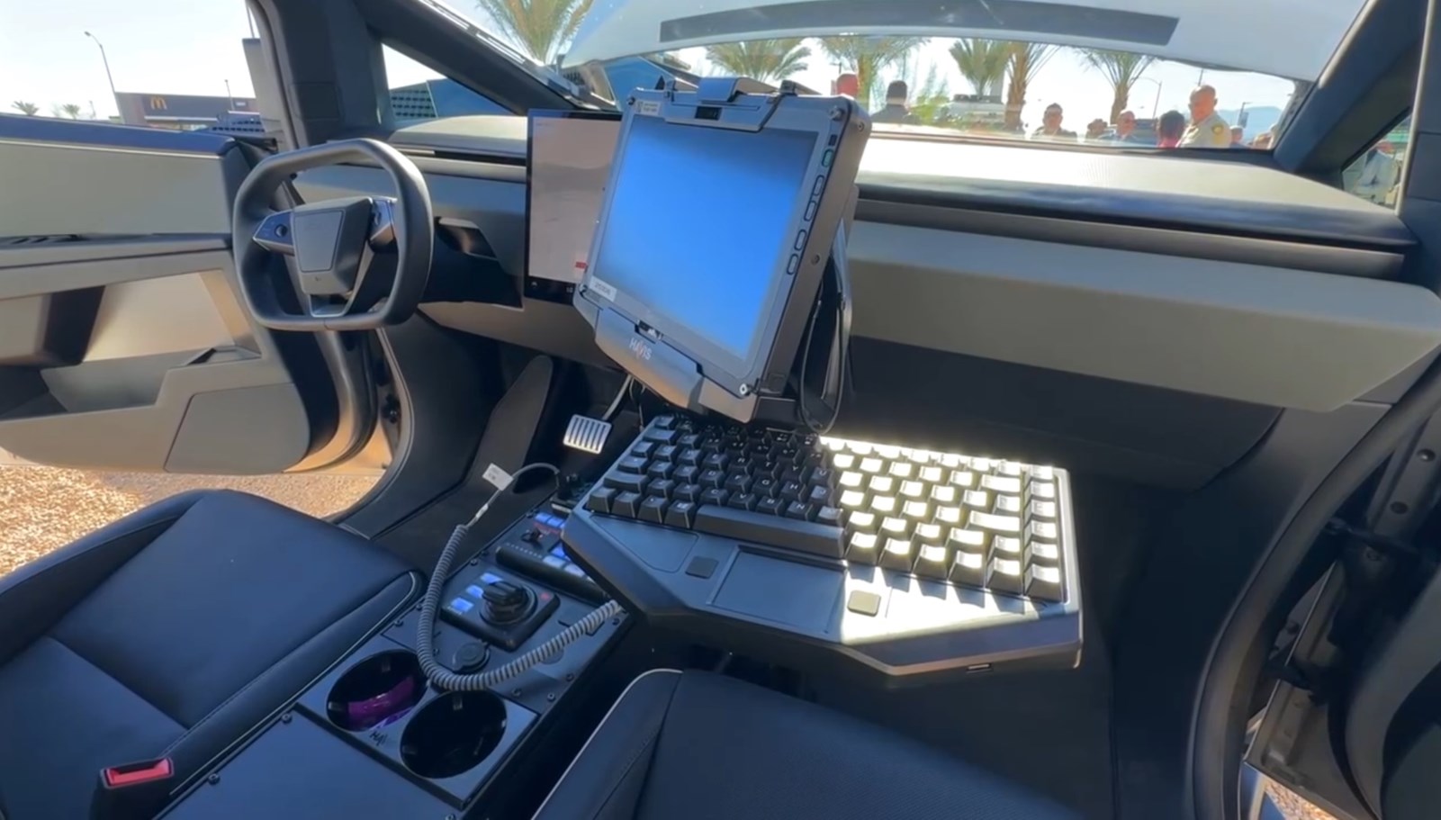 Tesla Cybertruck περιπολικό Las Vegas