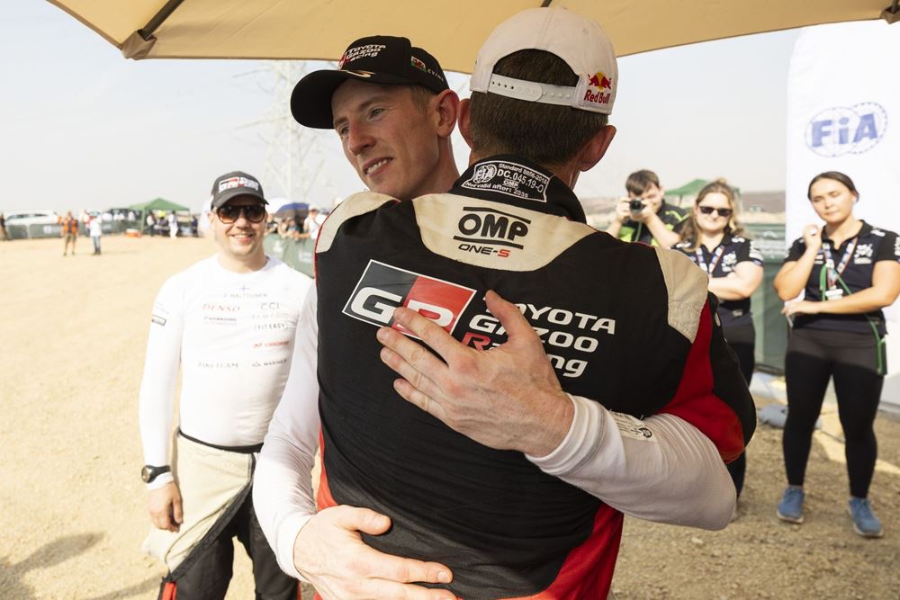 WRC 2025 Ράλι Σαουδικής Αραβίας Sebastien Ogier Elfyn Evans