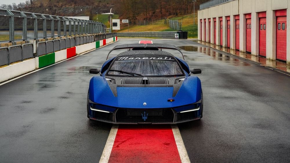Maserati MCXtrema δοκιμές στην πίστα