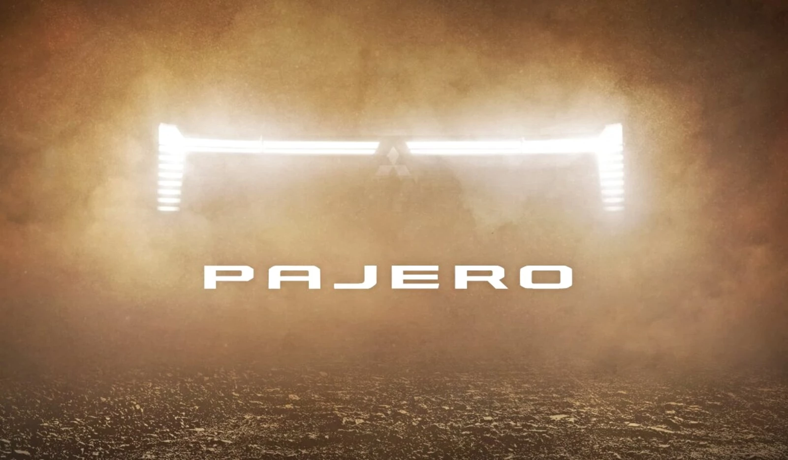 Mitsubishi Pajero teaser